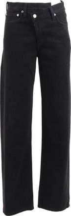A Gold E Arc Criss Cross Jean - Dames - Regular Fit Jeans - Zwart - W24 - Jeans