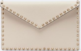 Valentino Garavani Pouch Rockstud Large de piel