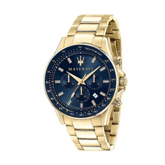 Maserati R8873640008 Horloge - Heren - Horloges - Geel - ONE Size - Accessoires