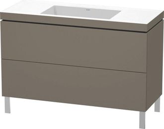 Duravit Lavamanos Duravit L-cube Con Base De Pie, 120x48 Cm, 2