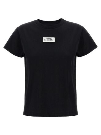 Maison Margiela MM6 Maison Margiela Zwart Katoenen T-Shirt