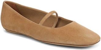 Franco Sarto Teyana Mary Jane Flat in Warm Camel at Nordstrom, Size 9.5