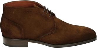 Greve Schoenen, Heren, Bruin, 47 EU, Suède, Zakelijk Midden Bruine Suède Schoenen