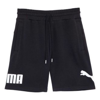 Puma Logo Casual Shorts Black 683443-01