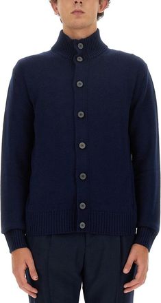 Ballantyne Turtleneck Cardigan-Uomo