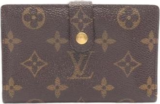 Louis Vuitton Pre-owned Wallets, female, Brown, Size: ONE SIZE Pre-owned Canvas Wallet