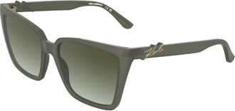 Karl Lagerfeld KL6247S 307 Womens Sunglasses Green Size 56