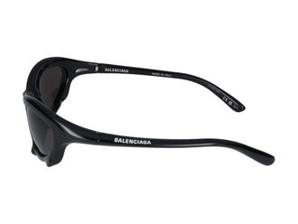Balenciaga Mens Sunglasses Bb0229s 001 Black Grey 59-20-125 Injected