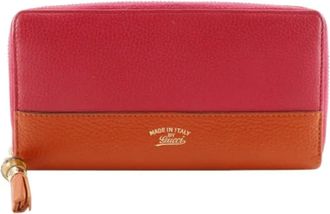 Gucci Pre-owned Wallets, female, Multicolor, Size: ONE SIZE Pre-owned Leather Wallet
