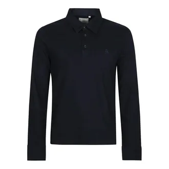 Ballantyne Tops, Heren, Blauw, XL, Bmw 250 Uct 18 Lange Mouw Poloshirt