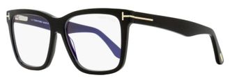 Tom Ford Womens Magnetic Clip-on Eyeglasses TF6069-B 001 Black 54mm