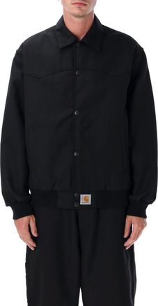 Carhartt Work in Progress Black Logo Jacket