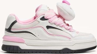 Bershka Hello Kitty - Sneakers da skater bianche-Bianco