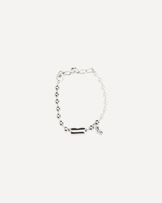 Alexander McQueen Pearl skull Bracelet Male UNI