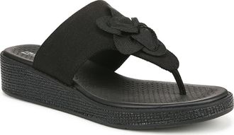 Life Stride Bloom Wedge Sandal in Black at Nordstrom Rack, Size 8.5