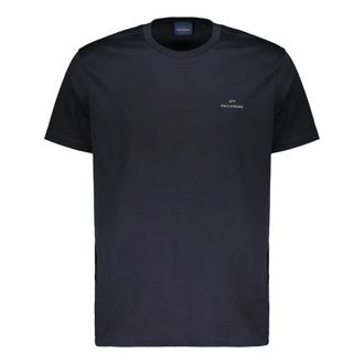 Paul & Shark Round-neck T-shirt - male - Paul & Shark - T-Shirts - Blue - 2XL - Tops