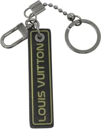 Louis Vuitton Pre-owned Leather key-holders - Dames - Vintage Accessoires - Zwart - ONE Size - Leer - Vintage