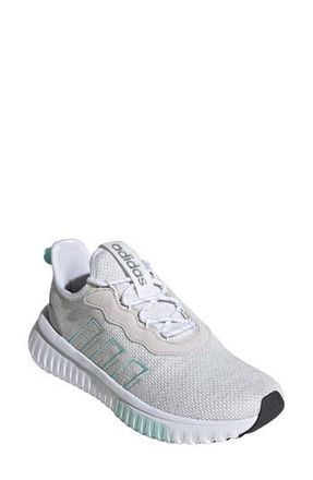 adidas Kaptir Flow 2.0 Sneaker in White/Flash Aqua/Silver Met at Nordstrom Rack, Size 7.5