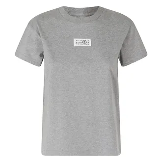Maison Margiela Dames, Tops, Grijs, Maat: XS Katoen
