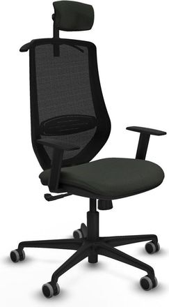 Piqueras y Crespo Piqueras Y Crespo Mardos Silla De Oficina Negra Ergon&oacute;mica