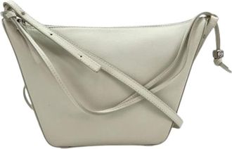 Loewe Pre-owned Shoulder Bag - Dames - Vintage Schoudertas - Wit - ONE Size - Leer - Vintage