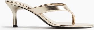 H&M Hohe Sandaletten - Gold