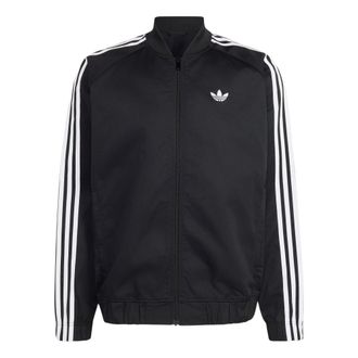 adidas Adicolor Classics Twill Track Jacket Asia Sizing Black KR1371