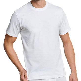 Schiesser Mens T-Shirt, White, XXL EU, Lot de 2