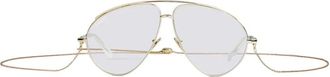 Gucci Zonnebrillen - Dames - Zonnebrillen - Wit - ONE Size - Accessoires