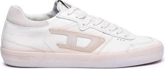 Diesel Leather Sneakers - White