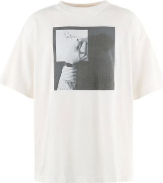 Saint Mxxxxxx T-shirt in cotone - Bianco