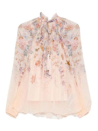 Zimmermann Valiant Printed Blouse