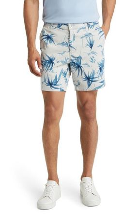 AG - Adriano Goldschmied Cipher Shorts in Breeze Blue Multi at Nordstrom, Size 33
