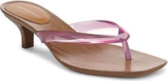 Veronica Beard Clea Jelly Sandal in Petal Pink at Nordstrom, Size 6.5