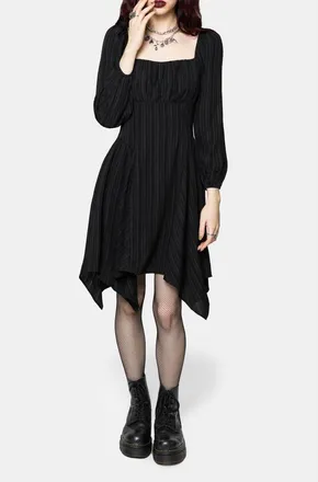 Disturbia Fenella Ruched Mini Dress in Black at Nordstrom, Size 2