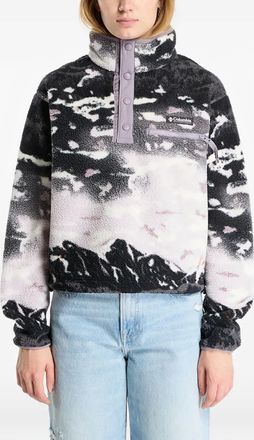 Columbia Helvetia II printed cropped sweater - women - Fabric - M - Black