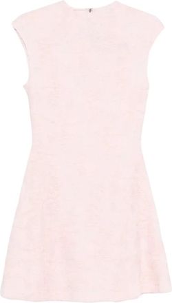 Rotate Mesh Bloemen Korte Jurk - Dames - Korte kleedjes - Roze - S - Kleedjes
