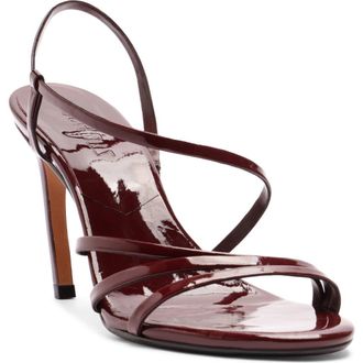 Schutz Annie Curve Slingback Sandal in Vino at Nordstrom Rack, Size 9.5