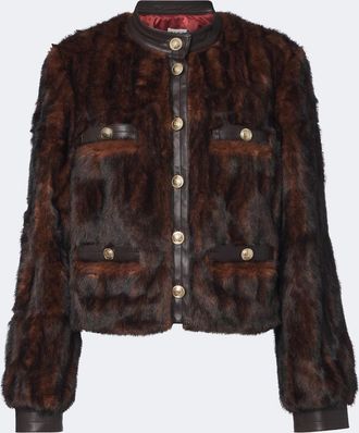 Rixo Jina cropped jacket