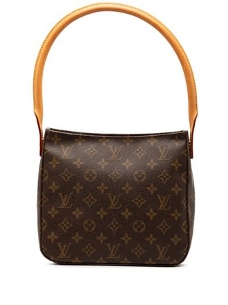 Louis Vuitton 2002 Monogram Looping MM shoulder bag - Brown