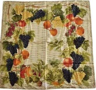 Gucci Pre-owned Scarves, female, Multicolor, Size: ONE SIZE Pre-owned Vintage Scarf