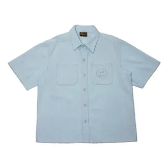 Drew House Corduroy Shirt Baby Blue DR-SS21-121