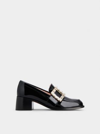 Roger Vivier Viv Rangers Loafers in patent leather
