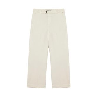 Roy Rogers Dames, Broeken, Beige, Maat: W27 Katoen