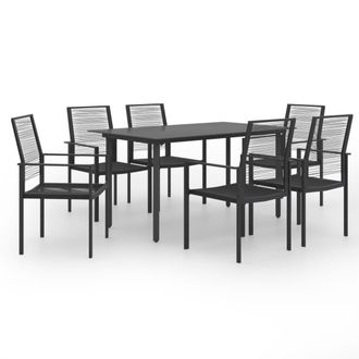 vidaXL Juego De Comedor De Jard&iacute;n 7 Piezas Vidaxl