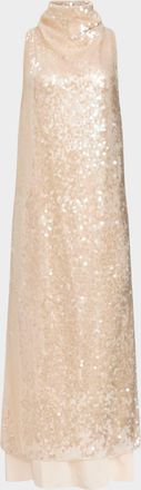 Altuzarra Noor Sequined Evening Gown