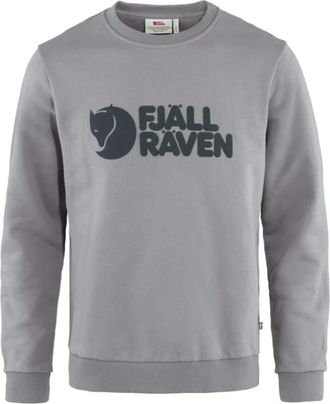 Fj&auml;llr&auml;ven Logo Sweater voor Mannen - Heren - Vesten met rits - Grijs - XL - Hoodies & sweatvesten