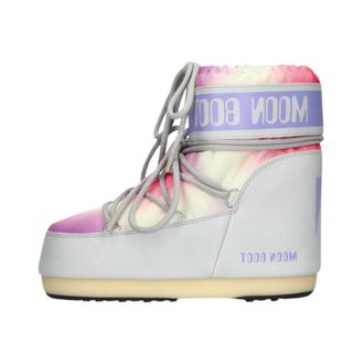Moon Boot Moon Boot, Winter Boots, female, Multicolor, Size: 6 US Trendy Tie Dye Snowboots for Women