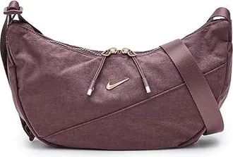 Nike Aura Crescent Crossbody Bag (4L) Cross Body Womens Handbags Tattoo/Tattoo/Light Transparent Gold, Nylon