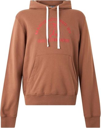 Diesel Felpa con zip - - Sweatshirts & Hoodies - Uomo - Marrone - L